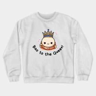 Funny Bao QUEEN Shirt | Couples Matching | Asian Food Pun T-Shirt | Dim Sum Tee | Chinese Food Lover Gifts Crewneck Sweatshirt